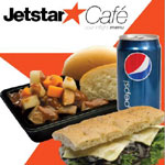 ジェットスター航空の機内食イメージ