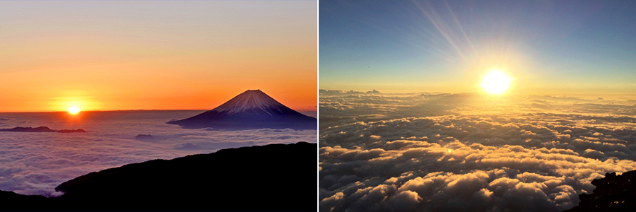 富士山ご来光
