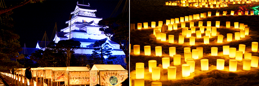会津絵ろうそくまつり