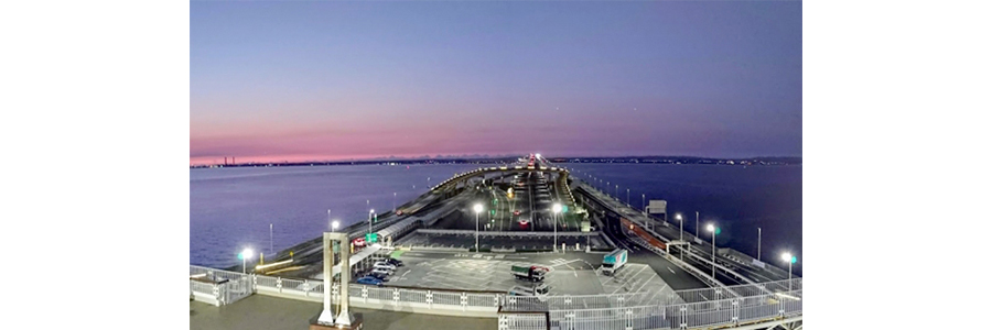 東京湾ぐるーり360度のパノラマ夜景
