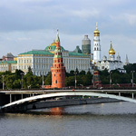モスクワ川から見たクレムリン
