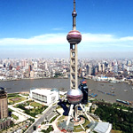 上海の東方明珠塔