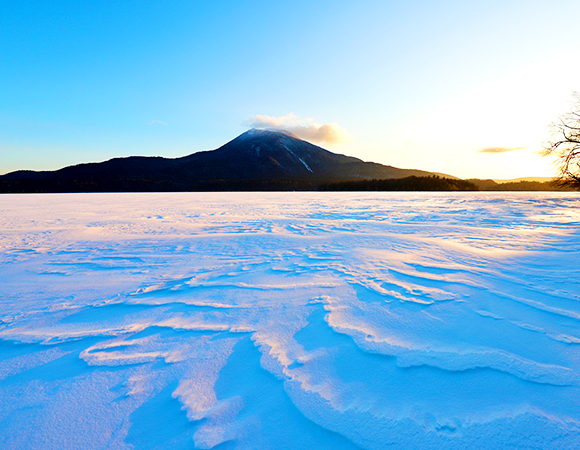 冬は雪景色や温泉地を訪れる