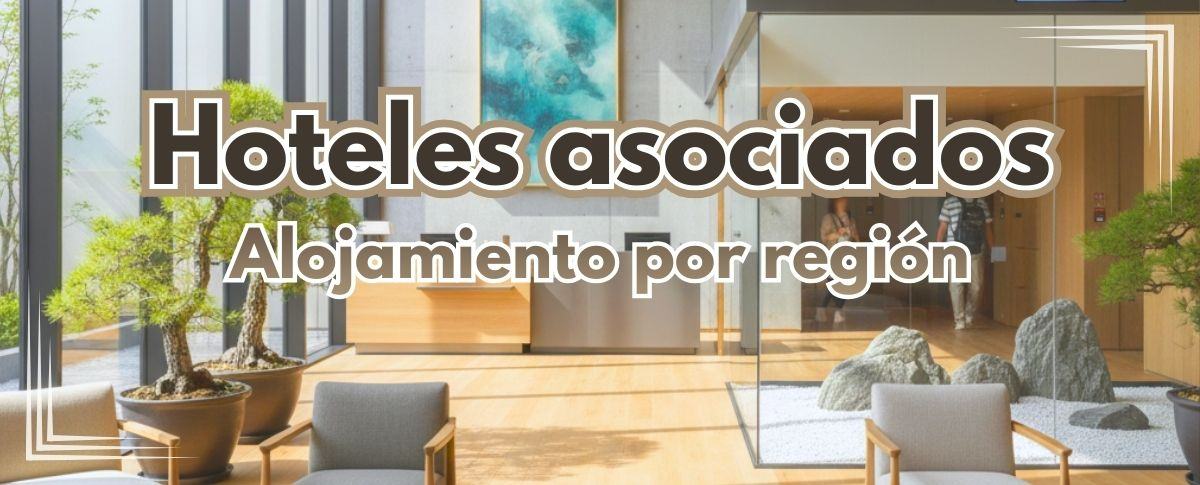 Hoteles Asociados - Hoteles de alojamiento presentados por región