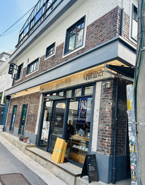 弘大の街並み
