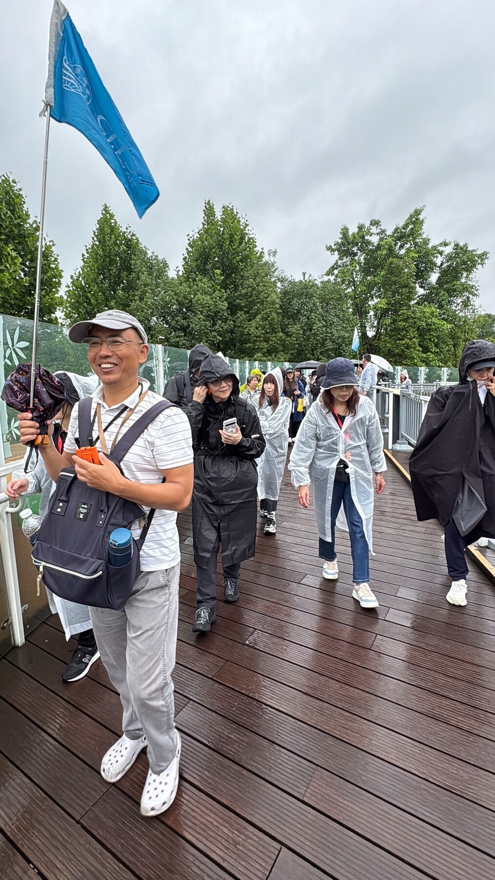 雨にも負けず、パンダに会いに出発