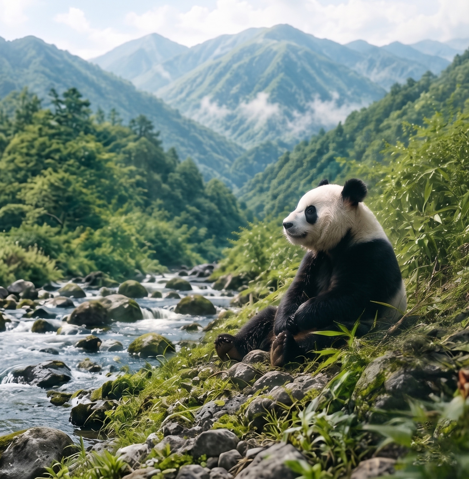 Panda Scene
